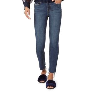 Loeffler Randall Navy Faux Fur Slides Sz 10